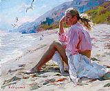 By the shore by Garmash